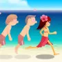Beach Flirting