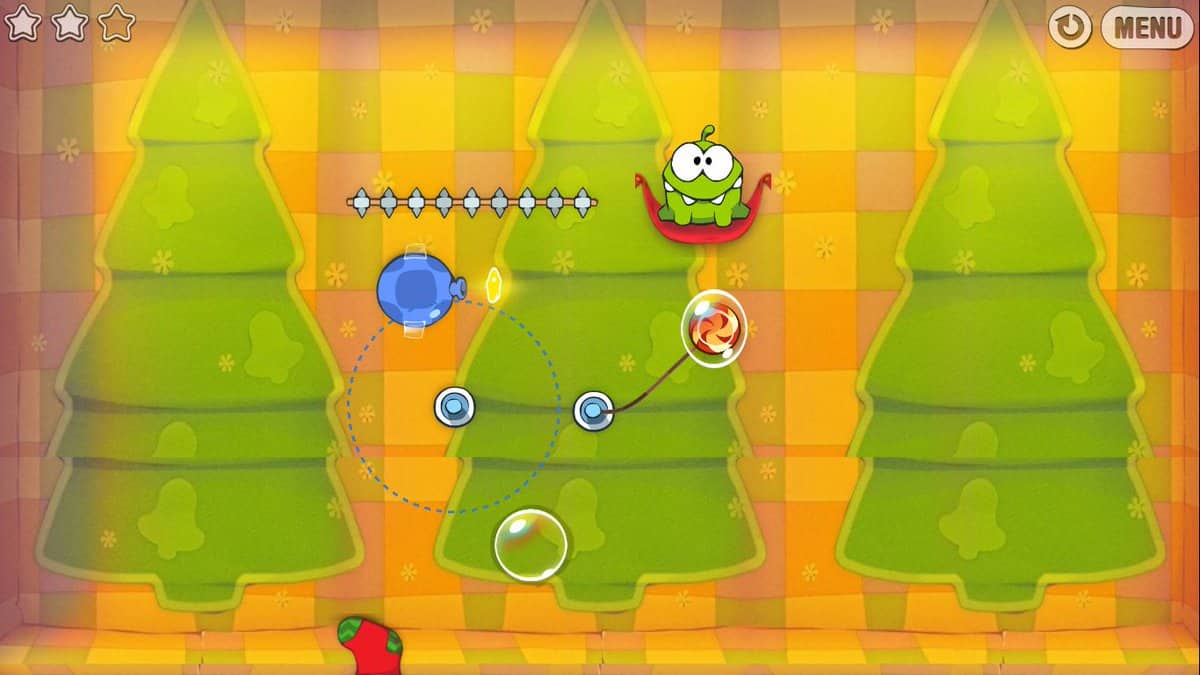 Play Cut The Rope Holiday Gift game for free online.