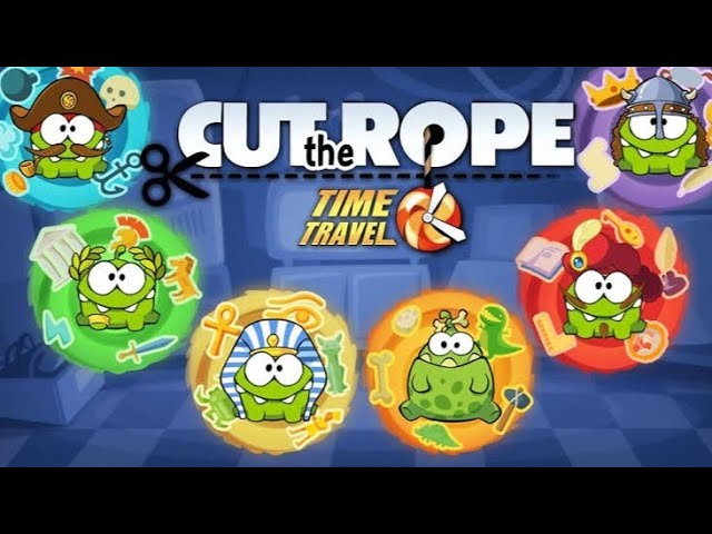 Play the game Cut The Rope Time Travel for free online.