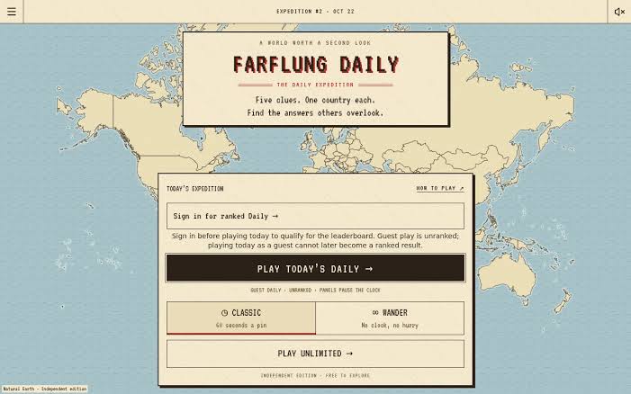 Play Farflung for free online.