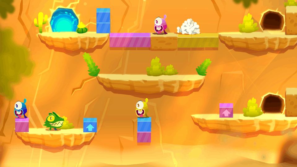 Play Gobo Desert of Cubes online for free.