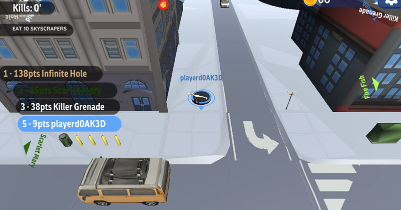 Play Hole Arena online for free.