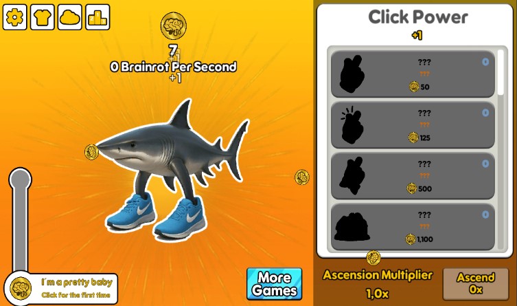 Play Italian Brainrot Clicker 2 online for free.
