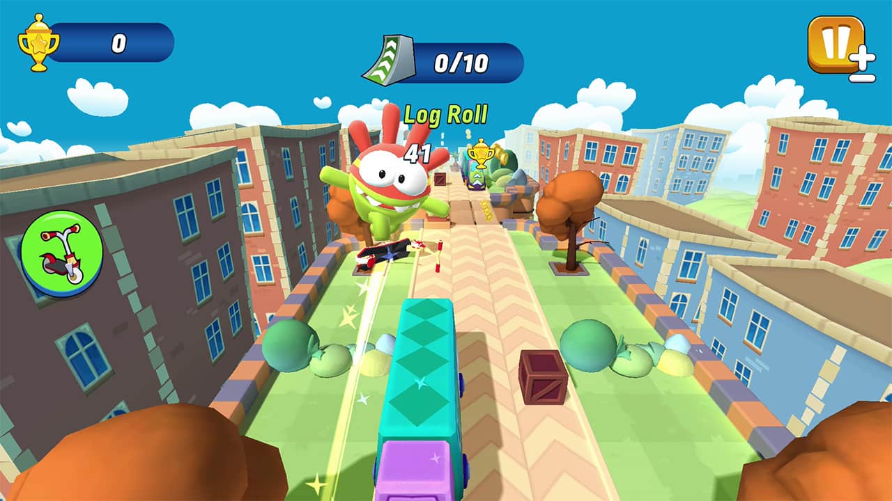 Play Om Nom Run online for free.
