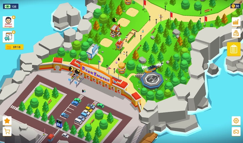 Play Park Empire for free online.
