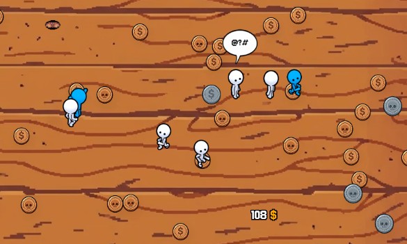 Play Stickman Coin Flip for free online.