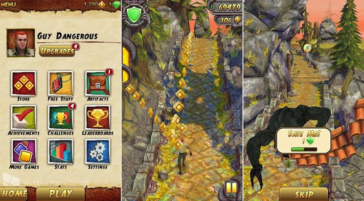 Play Temple Run 2 online for free.