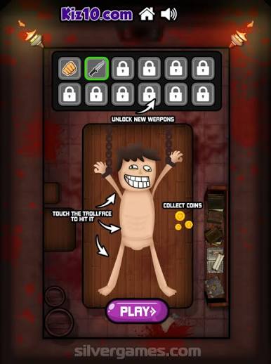 Play Torture the Trollface online for free.