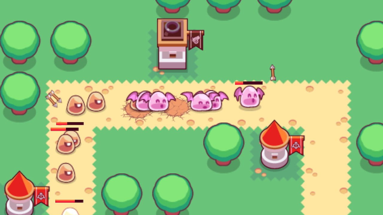Play the Tower Defense game Slime Rush 2 online for free.